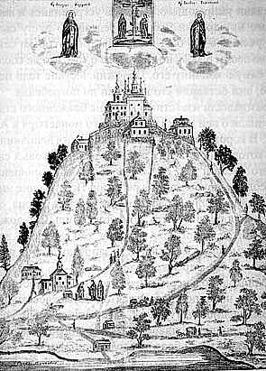 Голгофо-Распятский скит. Гравюра 1830 г.